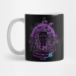 Medusa “Don’t tread on me” Domestic Violence Awareness Mug